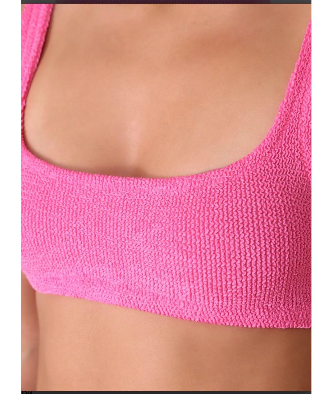 MC2 SAINT BARTH Розовый полиамидовый купальник, фото 2