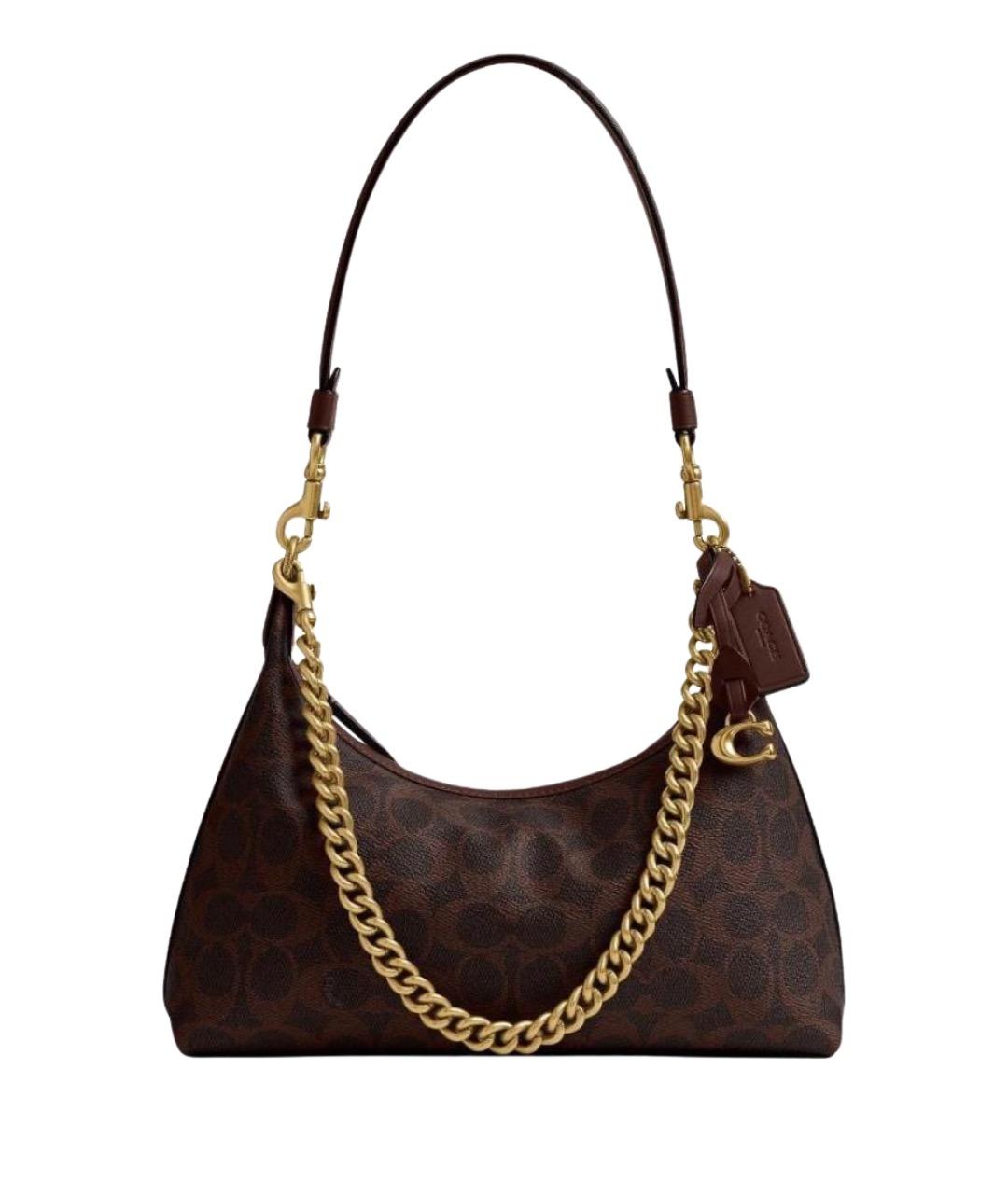 COACH Коричневая сумка через плечо, фото 1