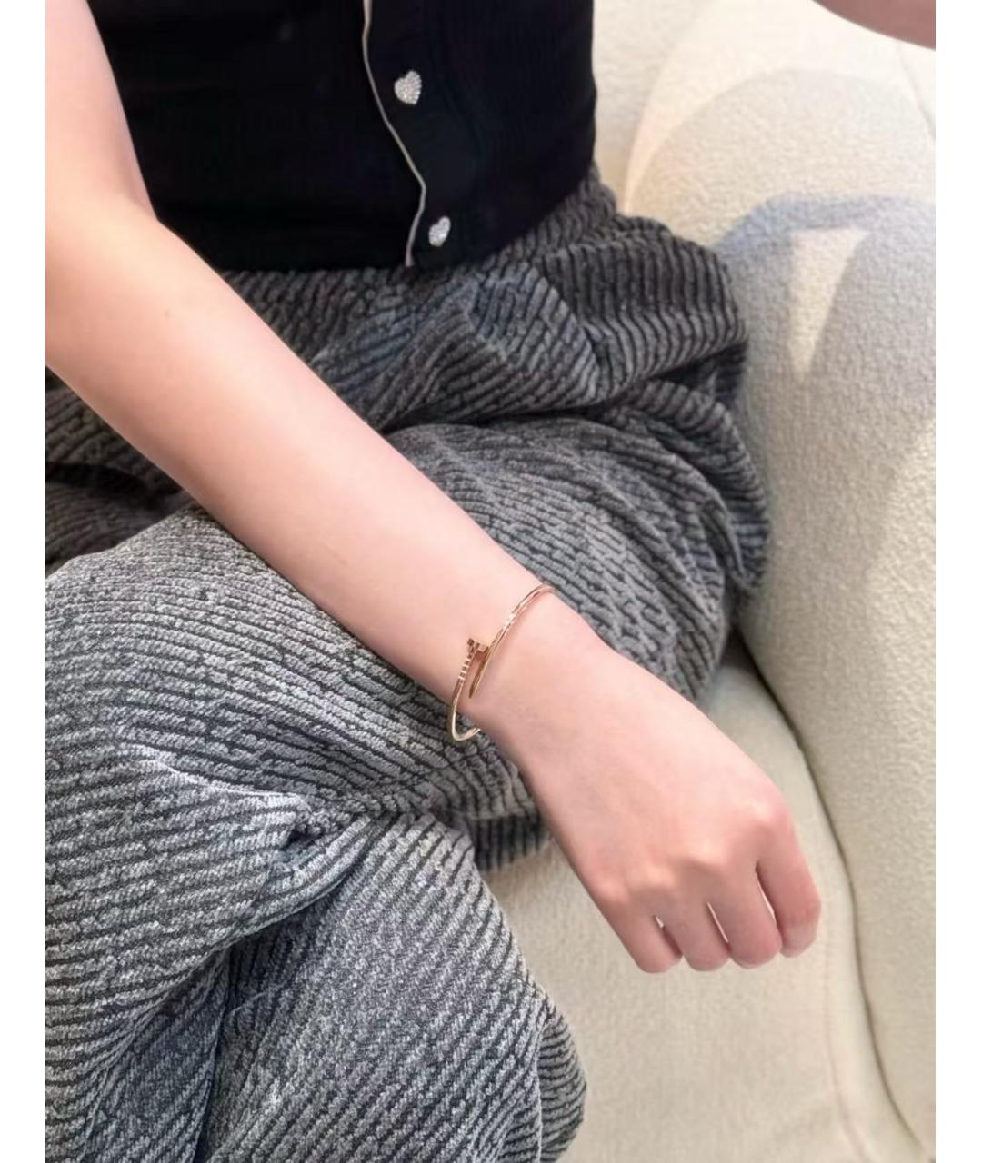 CARTIER Золотой браслет из розового золота, фото 4