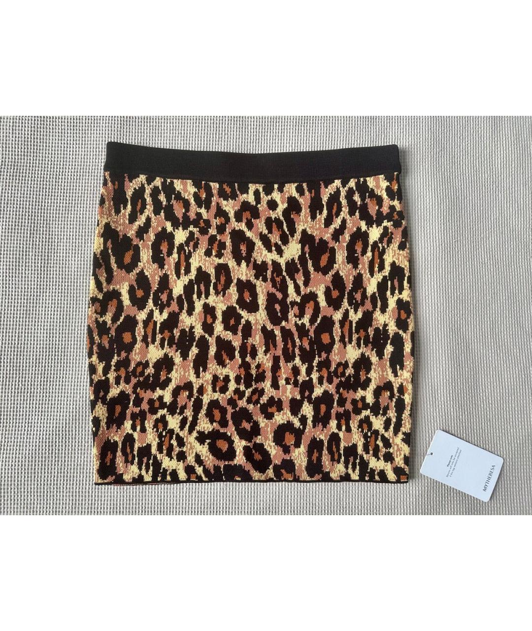 STAUD Мульти вискозная юбка мини, фото 3