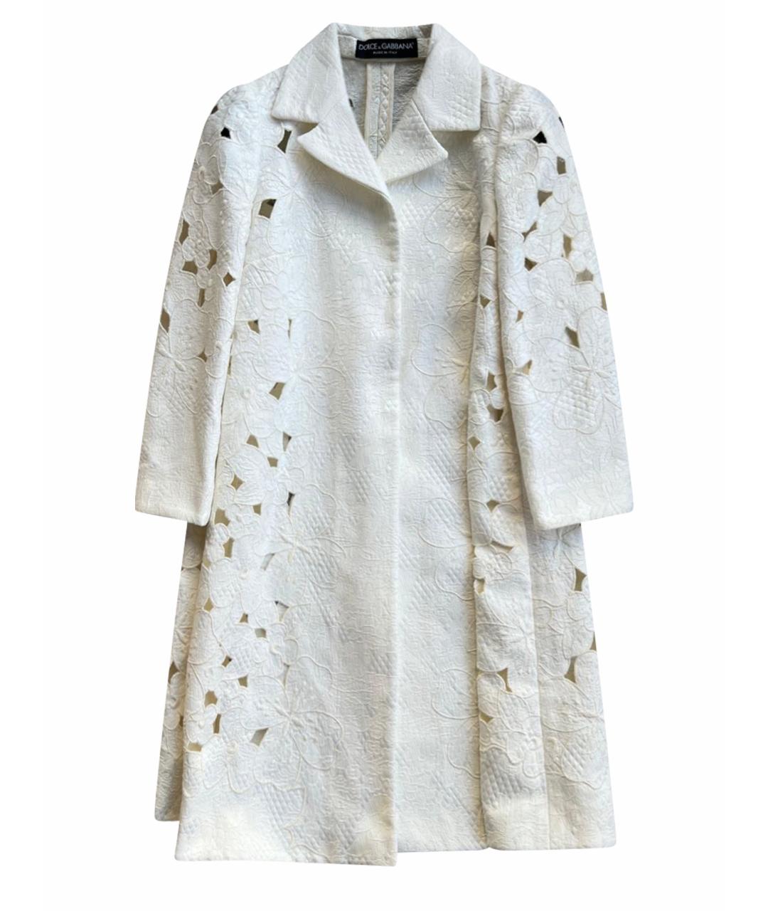 DOLCE&GABBANA Белая куртка, фото 1