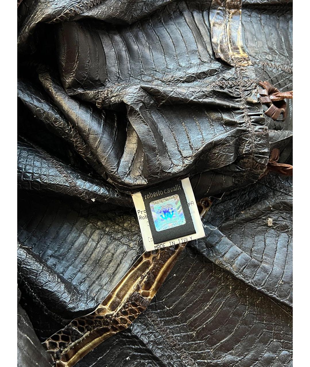 ROBERTO CAVALLI Коричневая куртка, фото 5