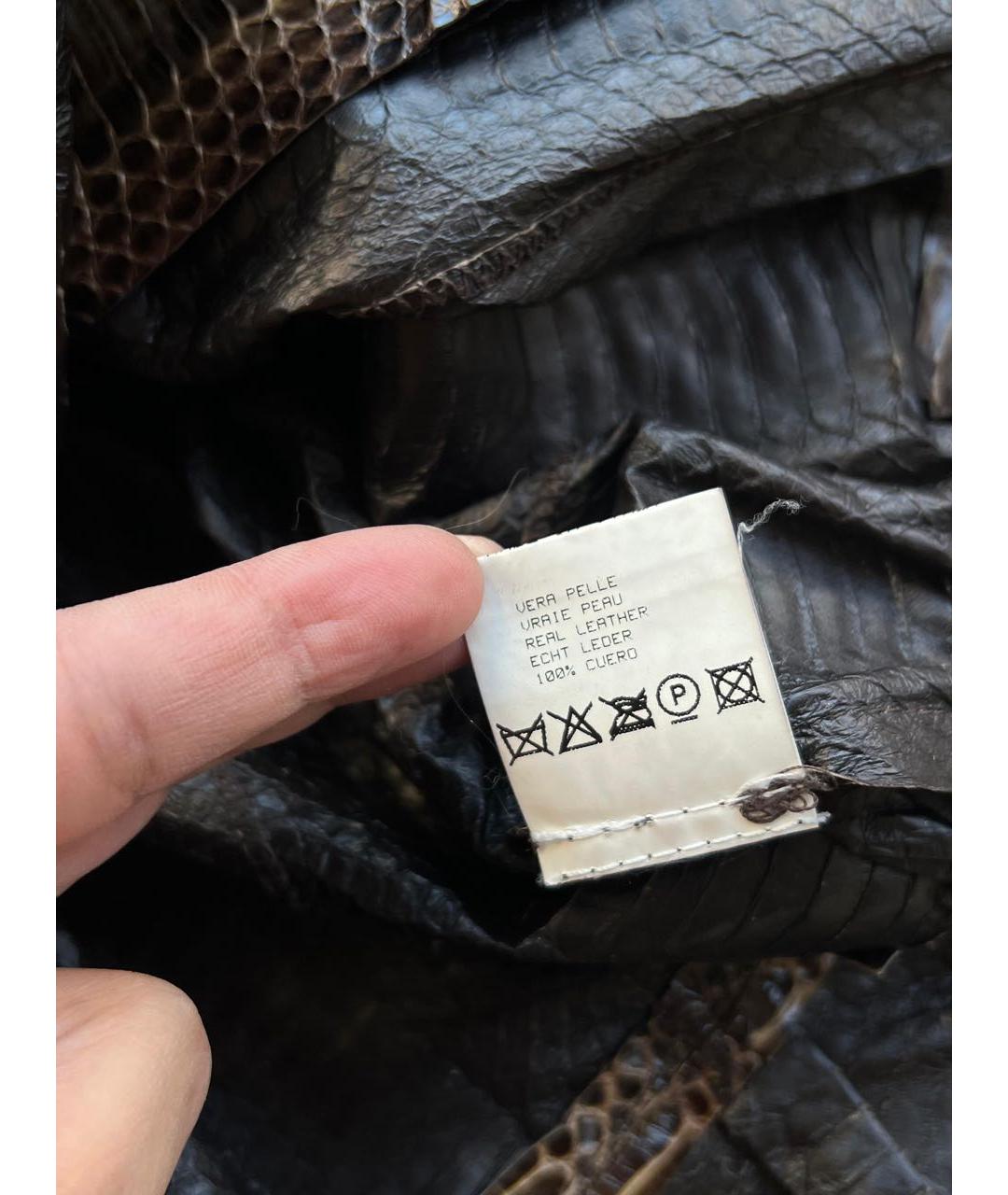 ROBERTO CAVALLI Коричневая куртка, фото 4