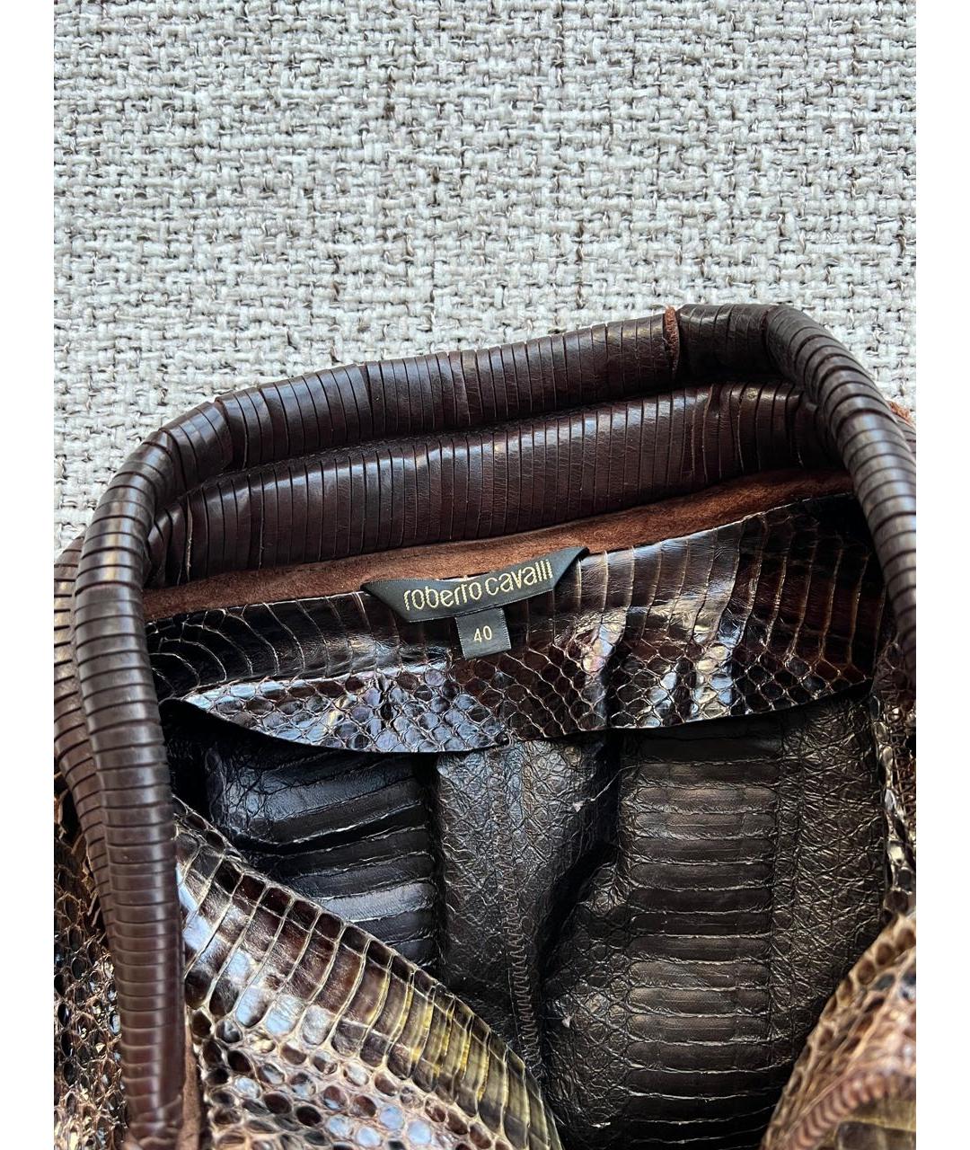 ROBERTO CAVALLI Коричневая куртка, фото 2