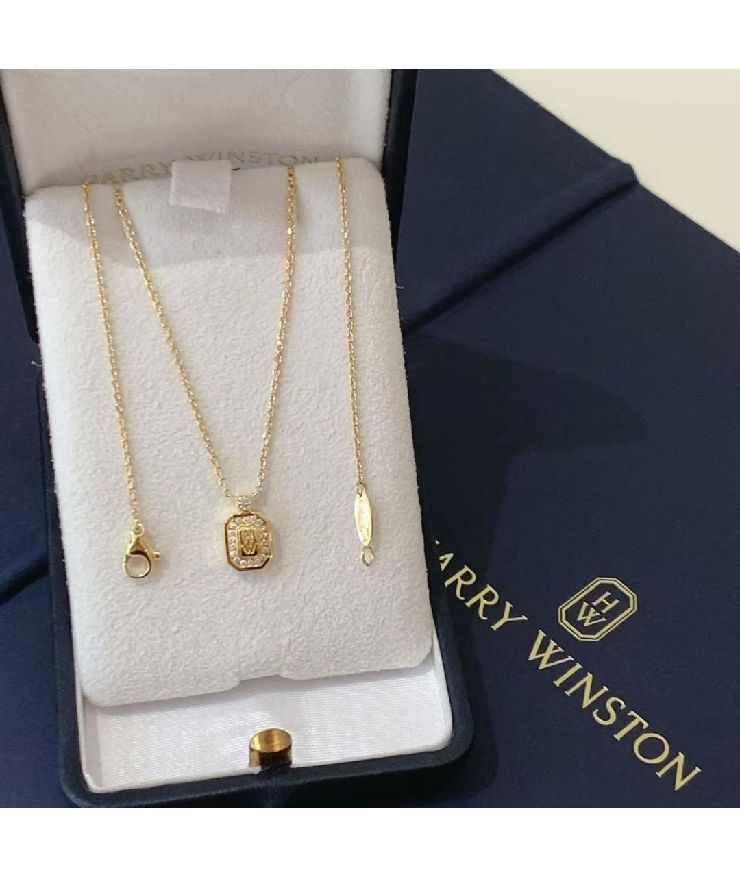 Harry Winston Золотая подвеска из желтого золота, фото 2