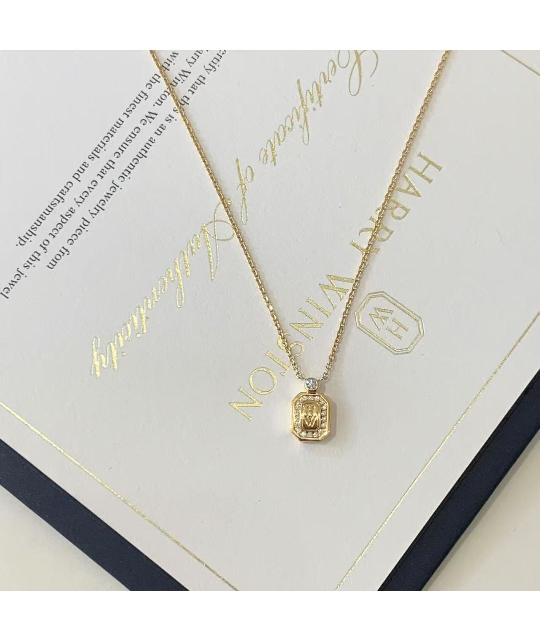 Harry Winston Золотая подвеска из желтого золота, фото 3