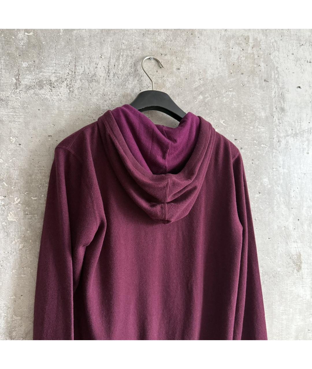 DOLCE&GABBANA Бордовый кашемировый кардиган, фото 3