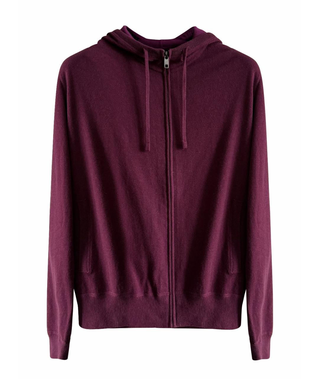 DOLCE&GABBANA Бордовый кашемировый кардиган, фото 1