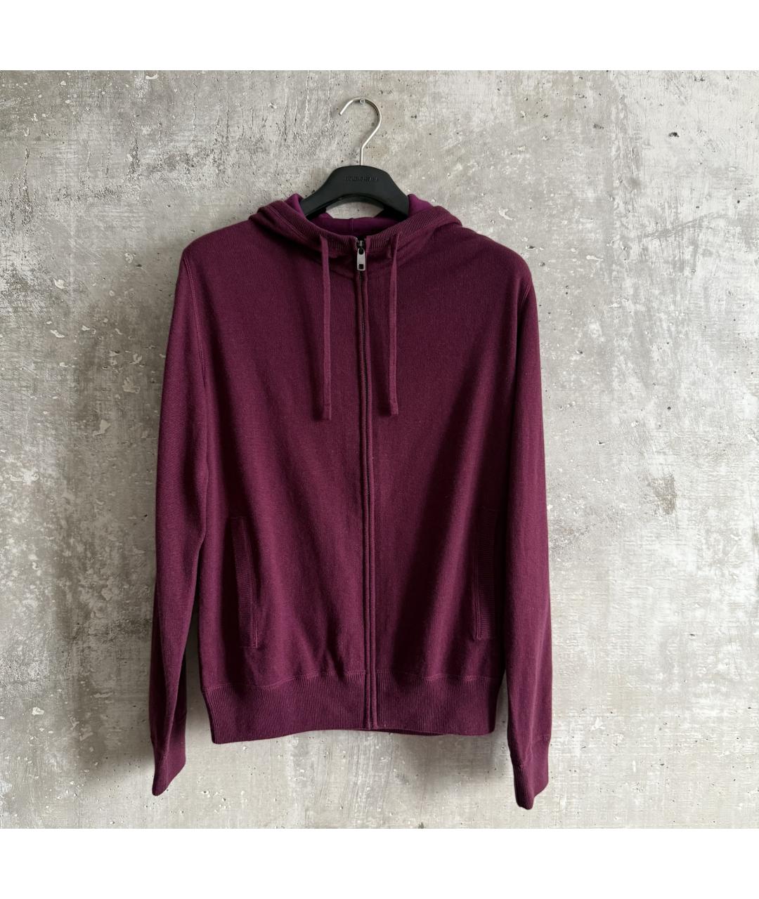 DOLCE&GABBANA Бордовый кашемировый кардиган, фото 9