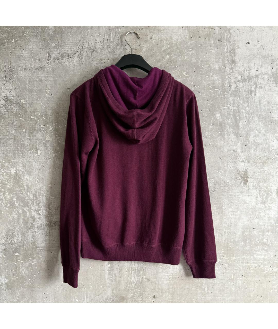 DOLCE&GABBANA Бордовый кашемировый кардиган, фото 2