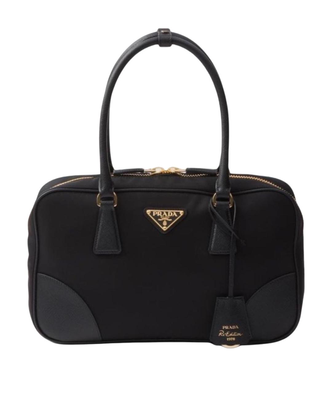 PRADA Черная сумка с короткими ручками, фото 1