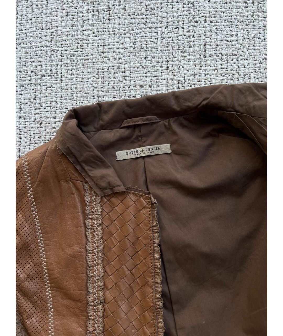 BOTTEGA VENETA Коричневая куртка, фото 2