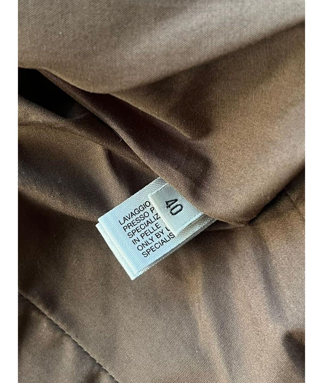 BOTTEGA VENETA Коричневая куртка, фото 5