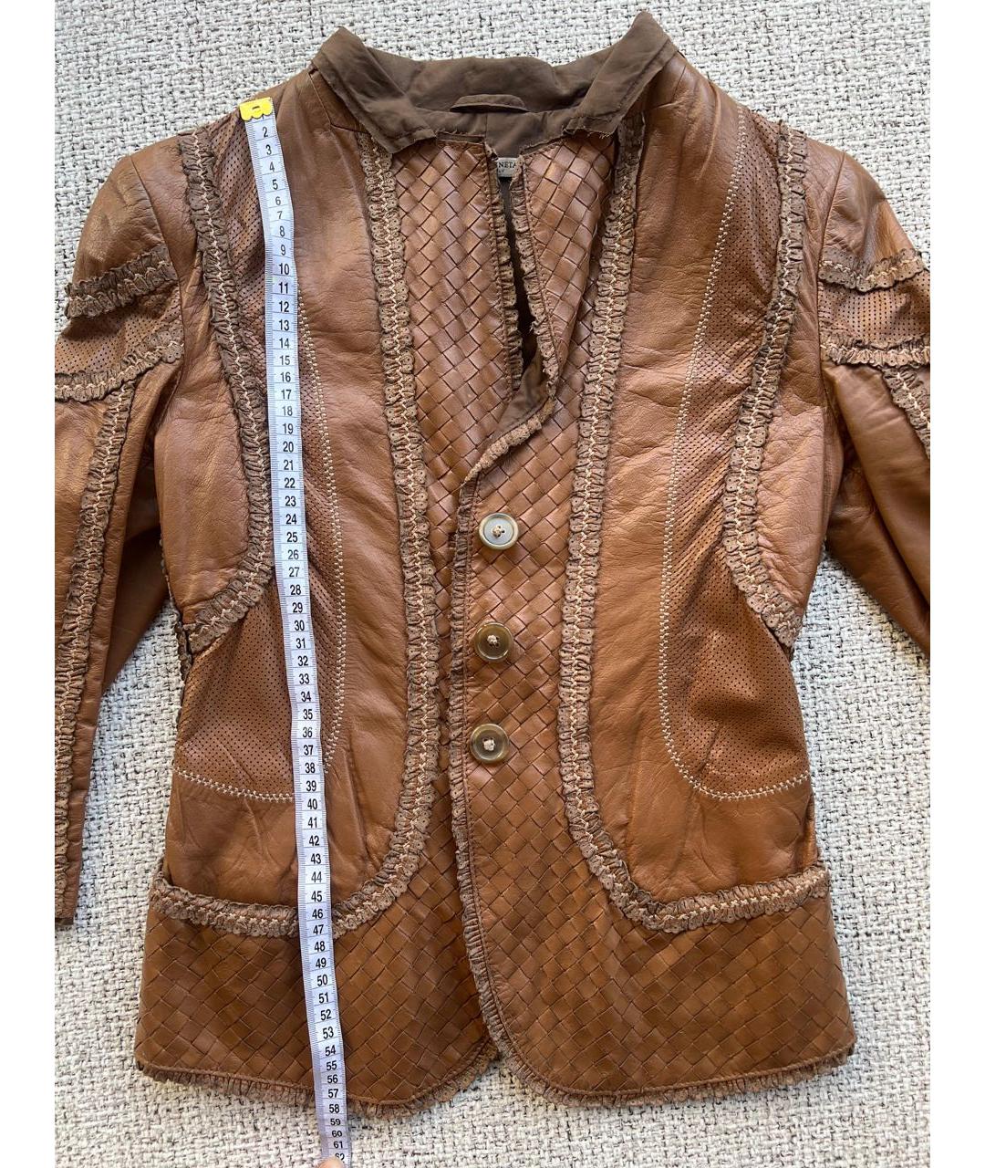 BOTTEGA VENETA Коричневая куртка, фото 6