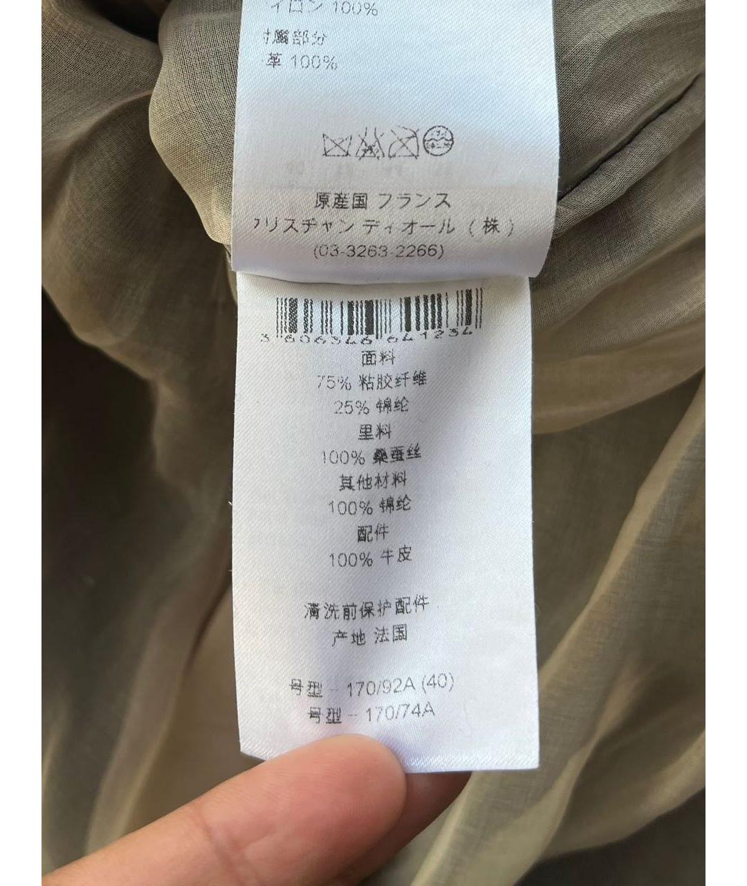 CHRISTIAN DIOR Антрацитовая куртка, фото 5