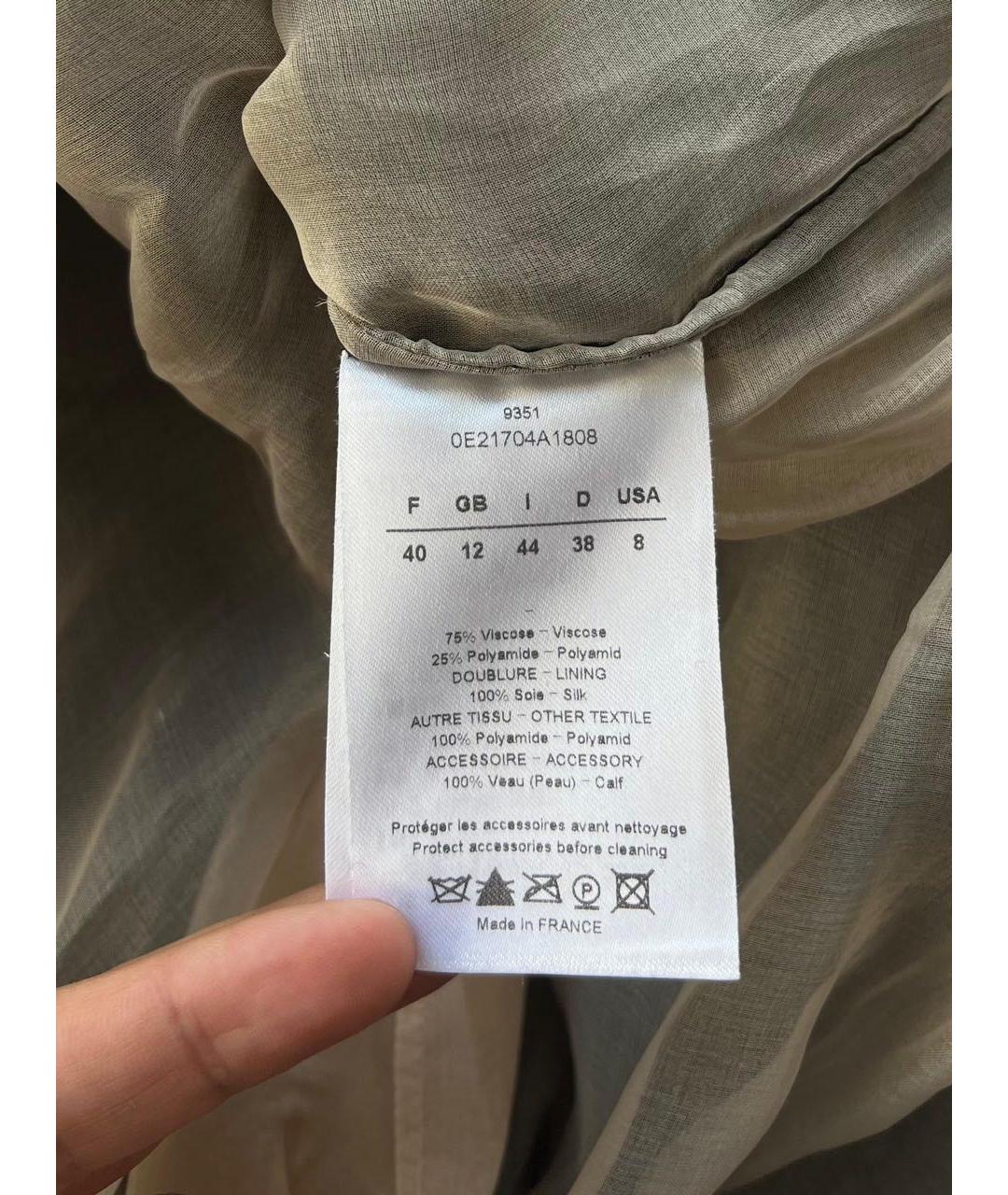 CHRISTIAN DIOR Антрацитовая куртка, фото 3