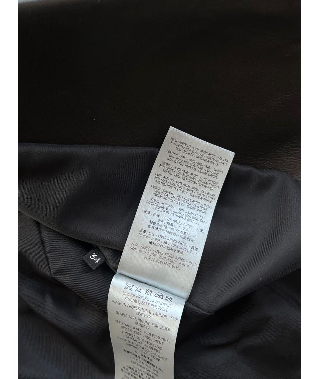 TOM FORD Черный кожаный жилет, фото 8
