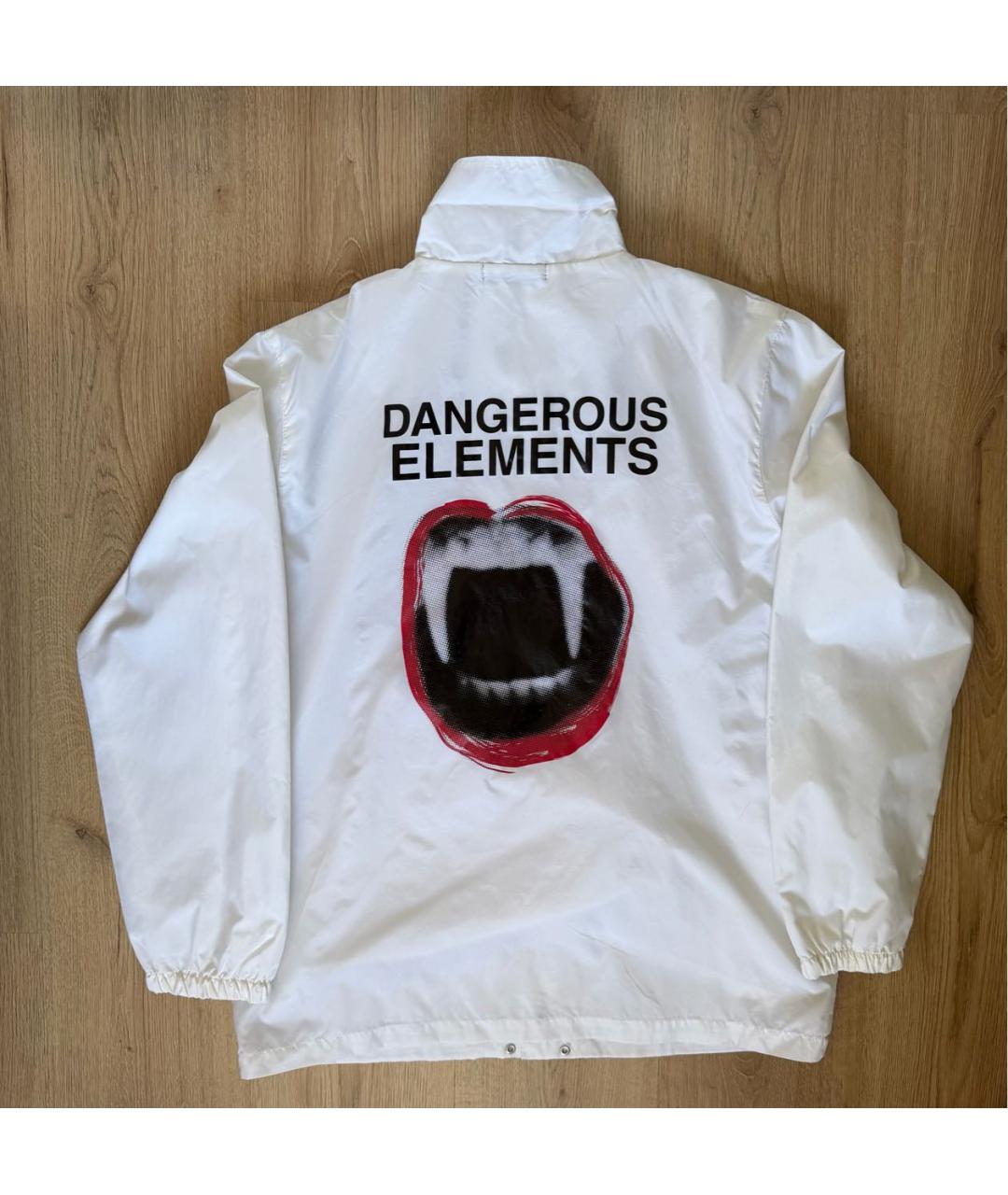 UNDERCOVER Белая полиэстеровая куртка, фото 2