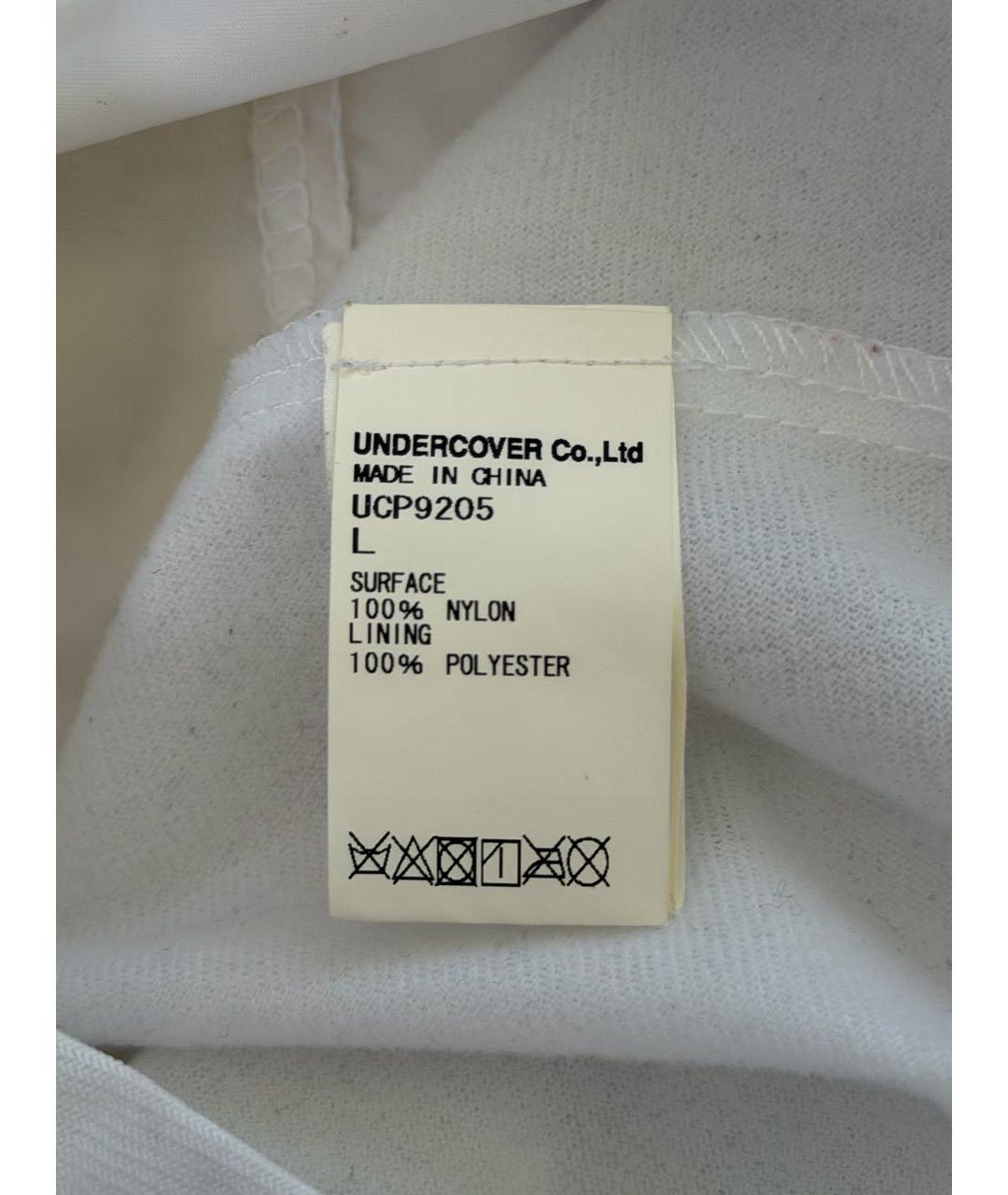 UNDERCOVER Белая полиэстеровая куртка, фото 7