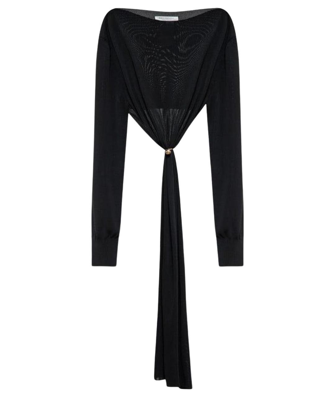 PHILOSOPHY DI LORENZO SERAFINI Черная вискозная блузы, фото 1