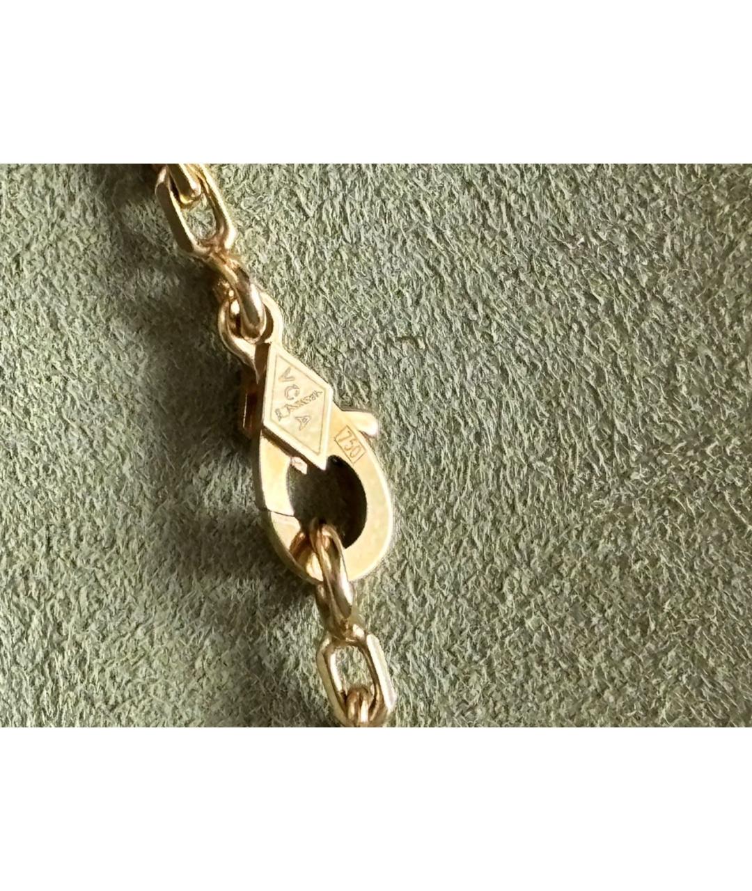 VAN CLEEF & ARPELS Черное колье из желтого золота, фото 9