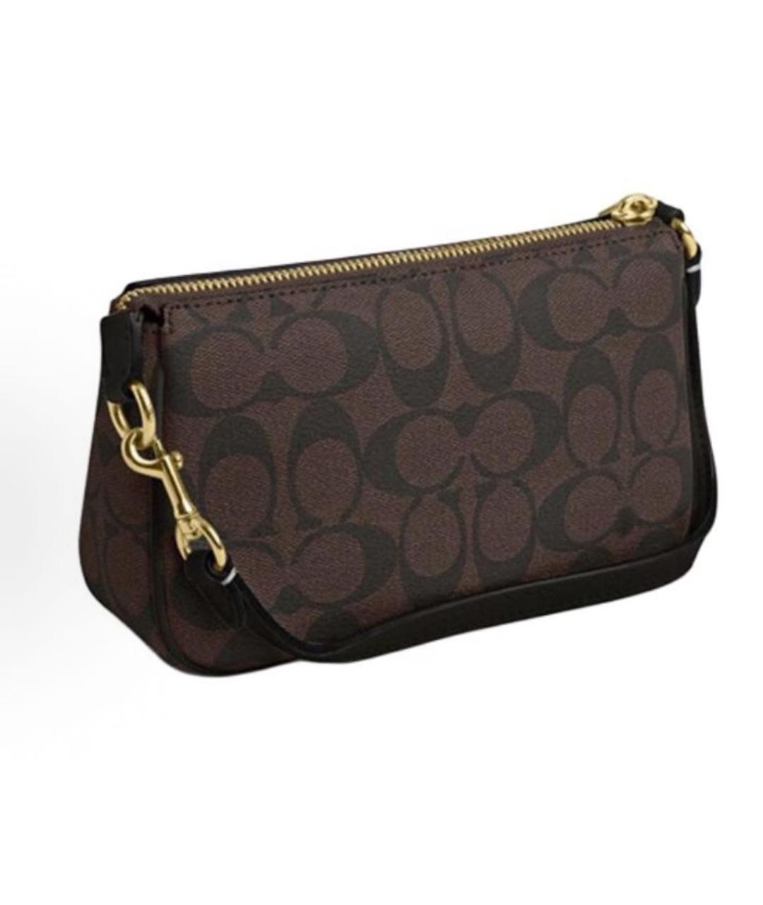 COACH Коричневая сумка через плечо, фото 2