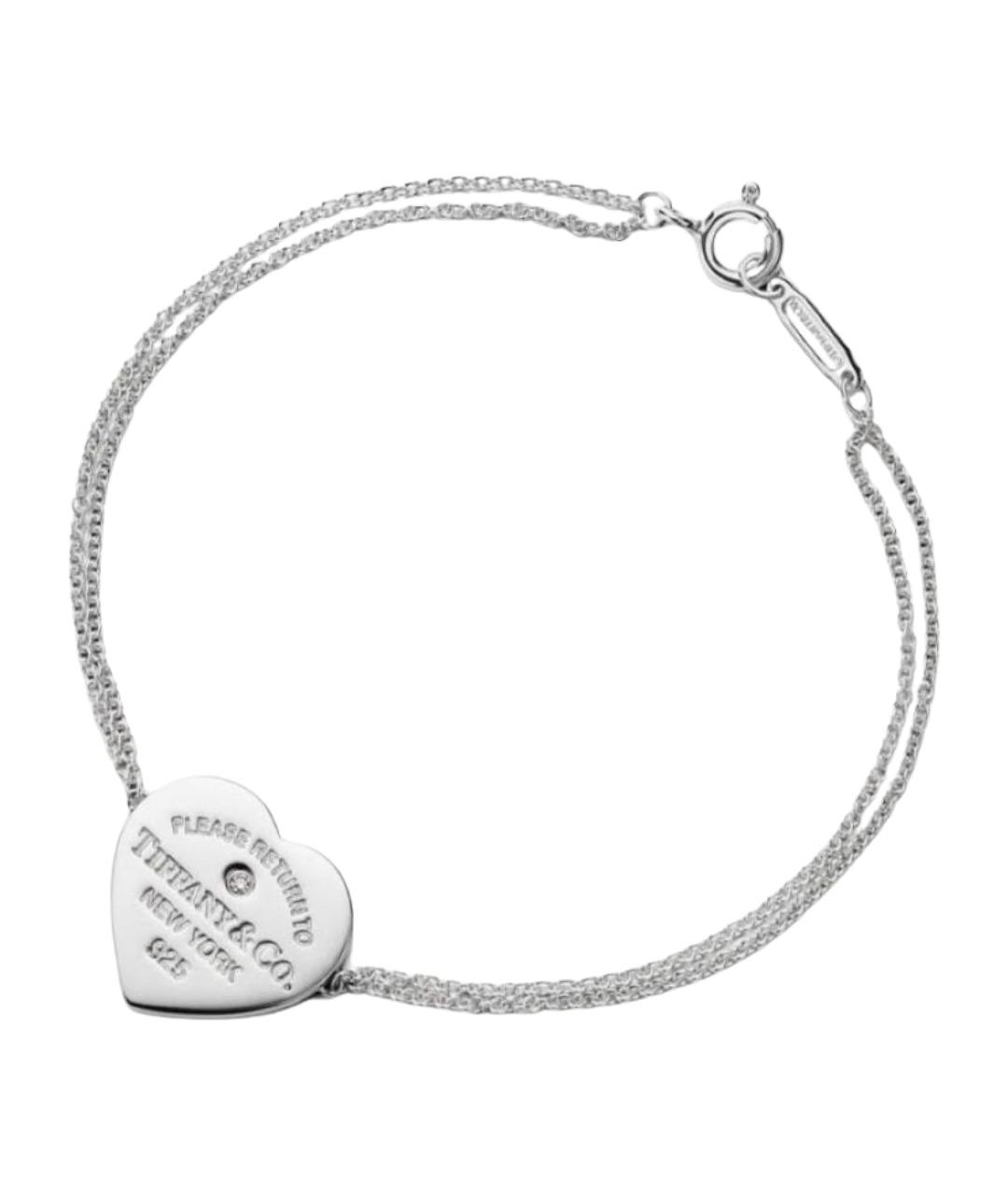 TIFFANY&CO Серебрянный серебряный браслет, фото 1