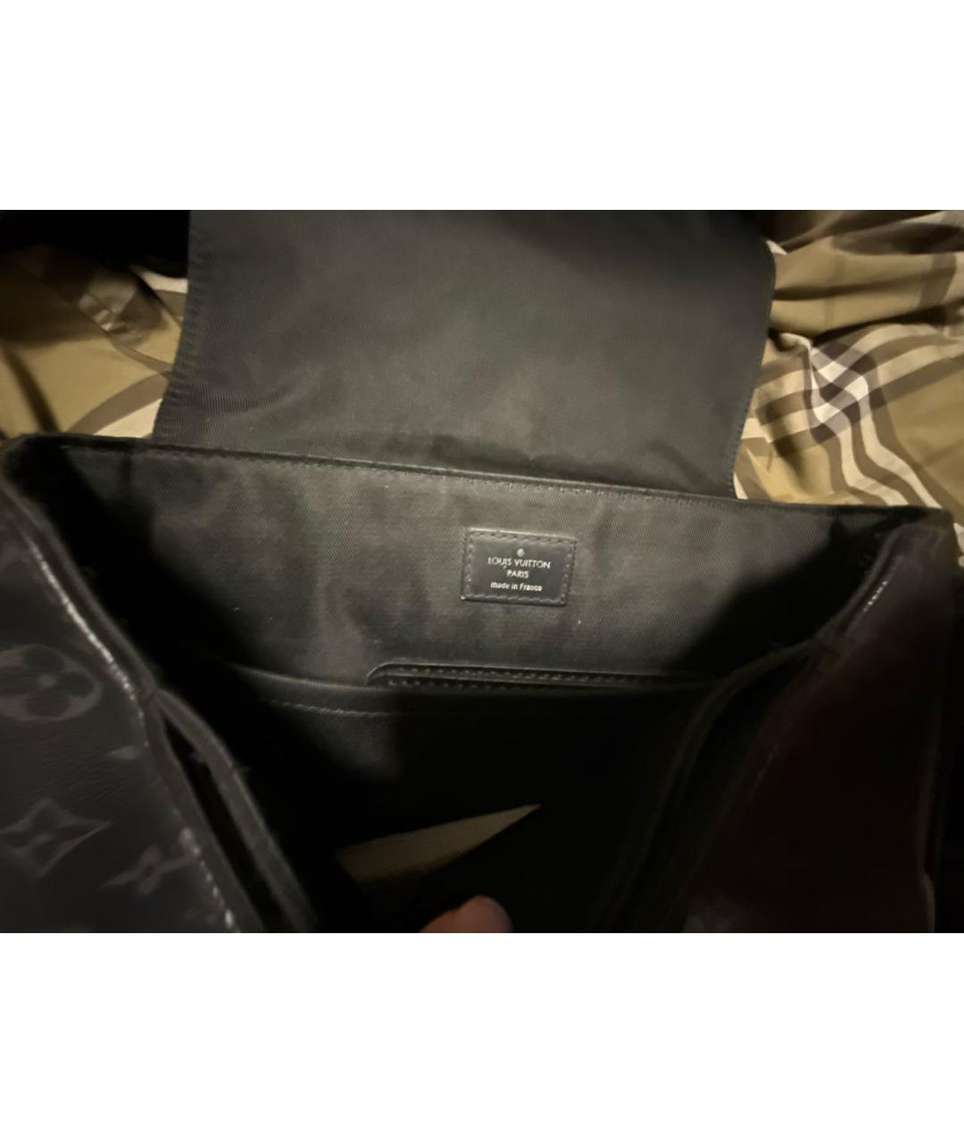 LOUIS VUITTON Черная сумка на плечо, фото 3