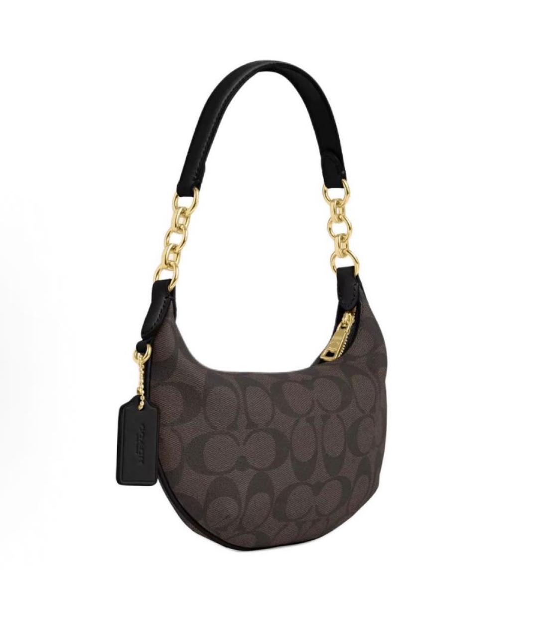 COACH Коричневая сумка через плечо, фото 2