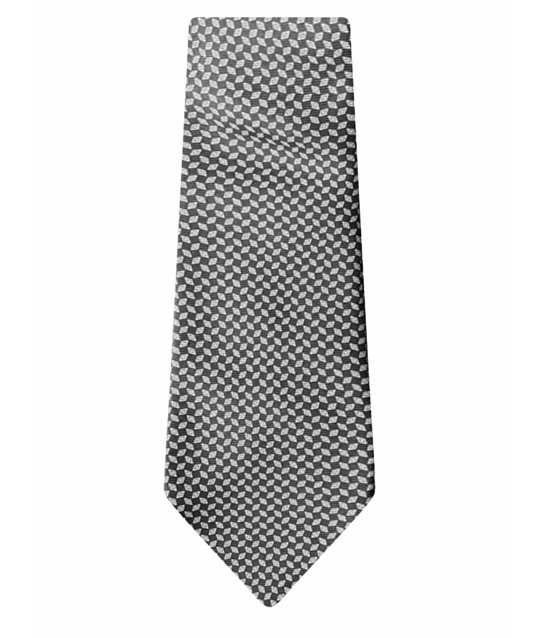 KITON Коричневый галстук, фото 1