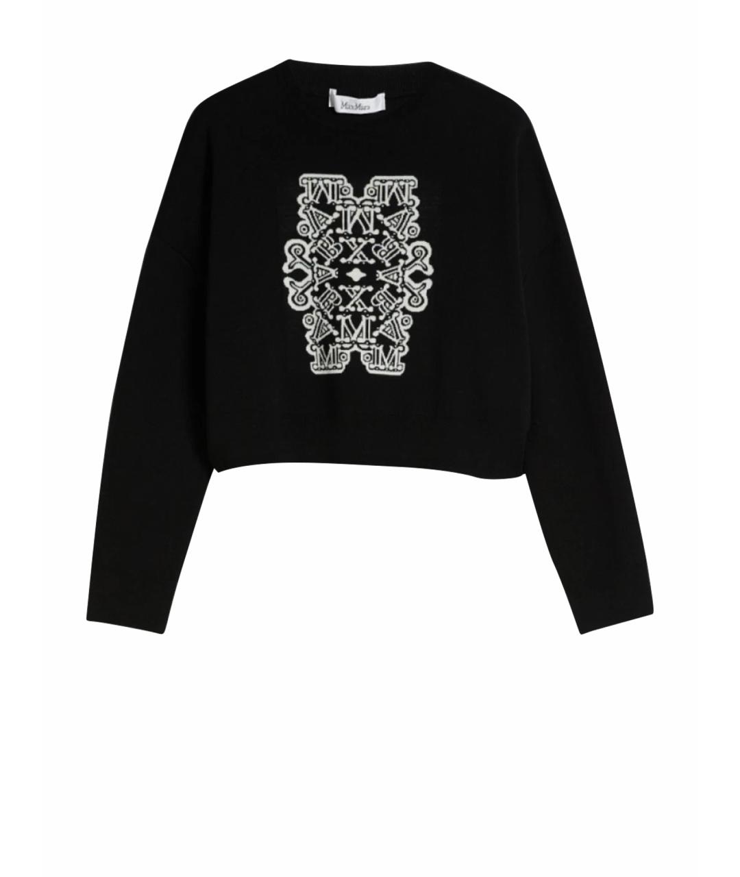 MAX MARA Черный шерстяной костюм с брюками, фото 1