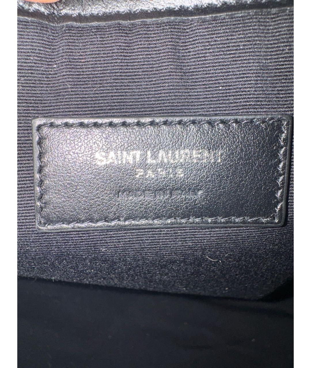 SAINT LAURENT Черный рюкзак, фото 7