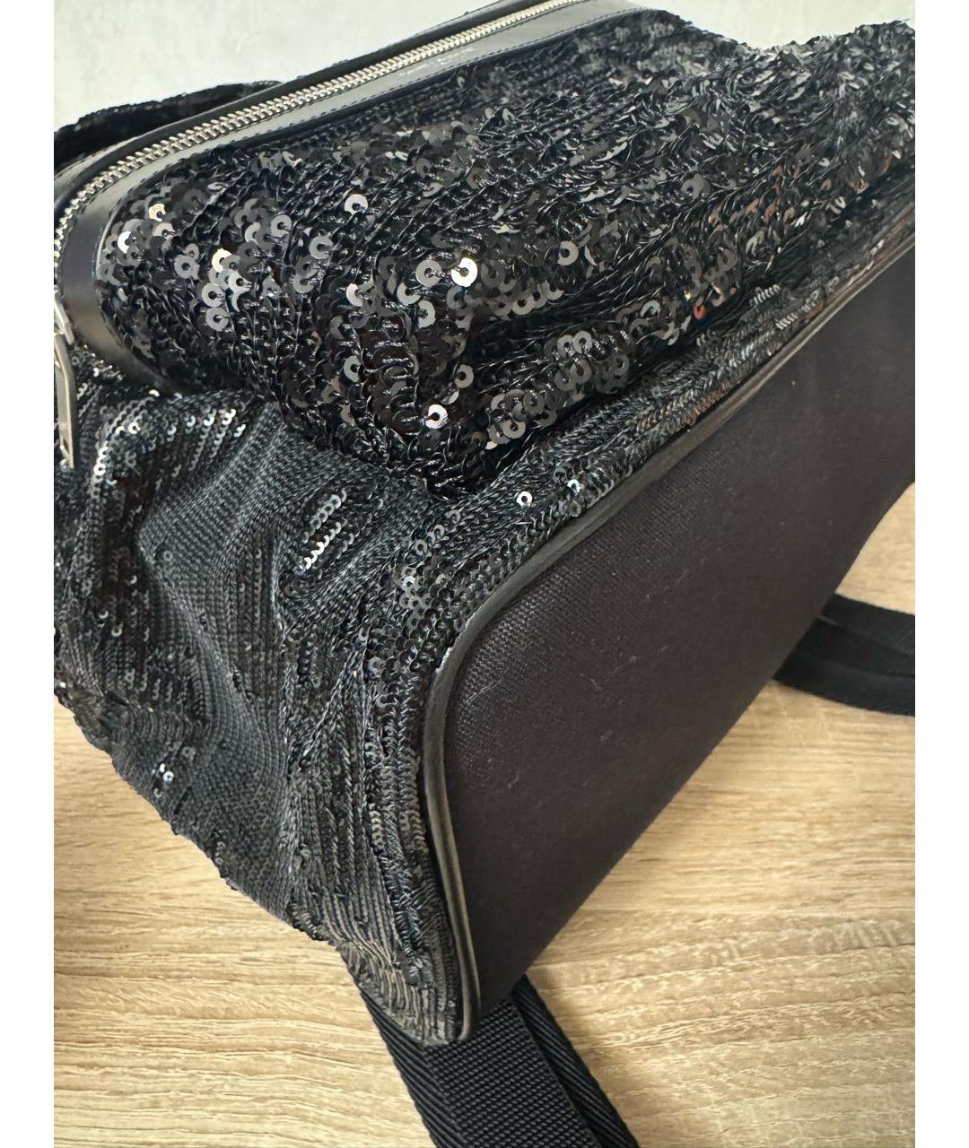 SAINT LAURENT Черный рюкзак, фото 3