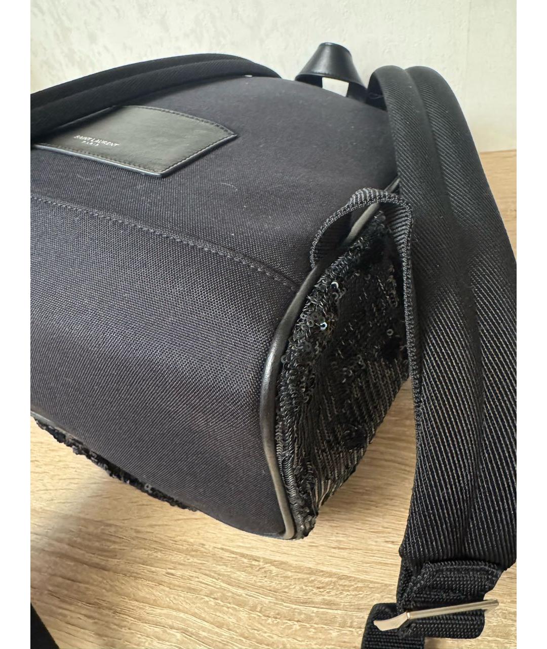 SAINT LAURENT Черный рюкзак, фото 6