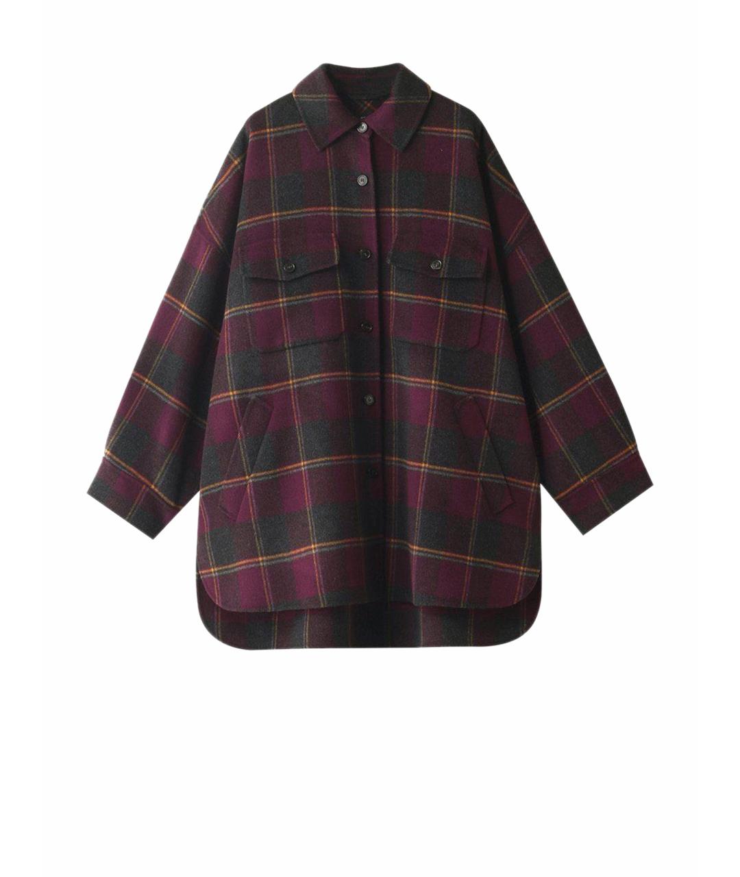 WEEKEND MAX MARA Мульти шерстяное пальто, фото 1