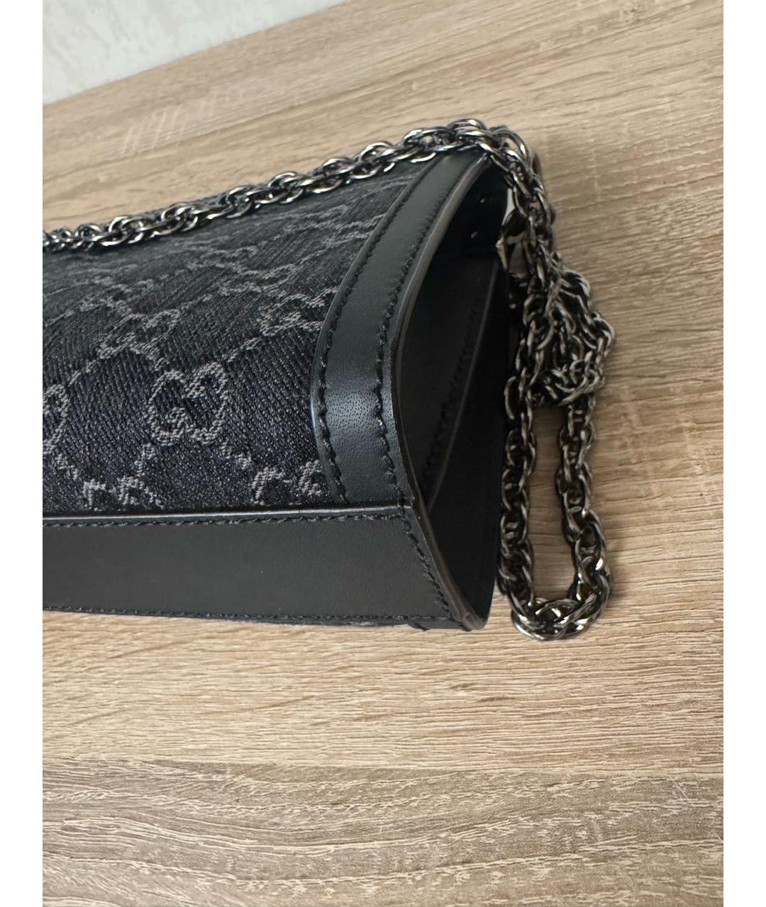 GUCCI Черная сумка через плечо, фото 5