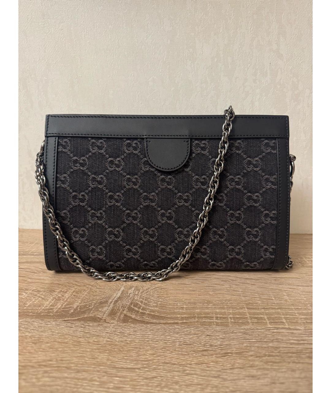 GUCCI Черная сумка через плечо, фото 2