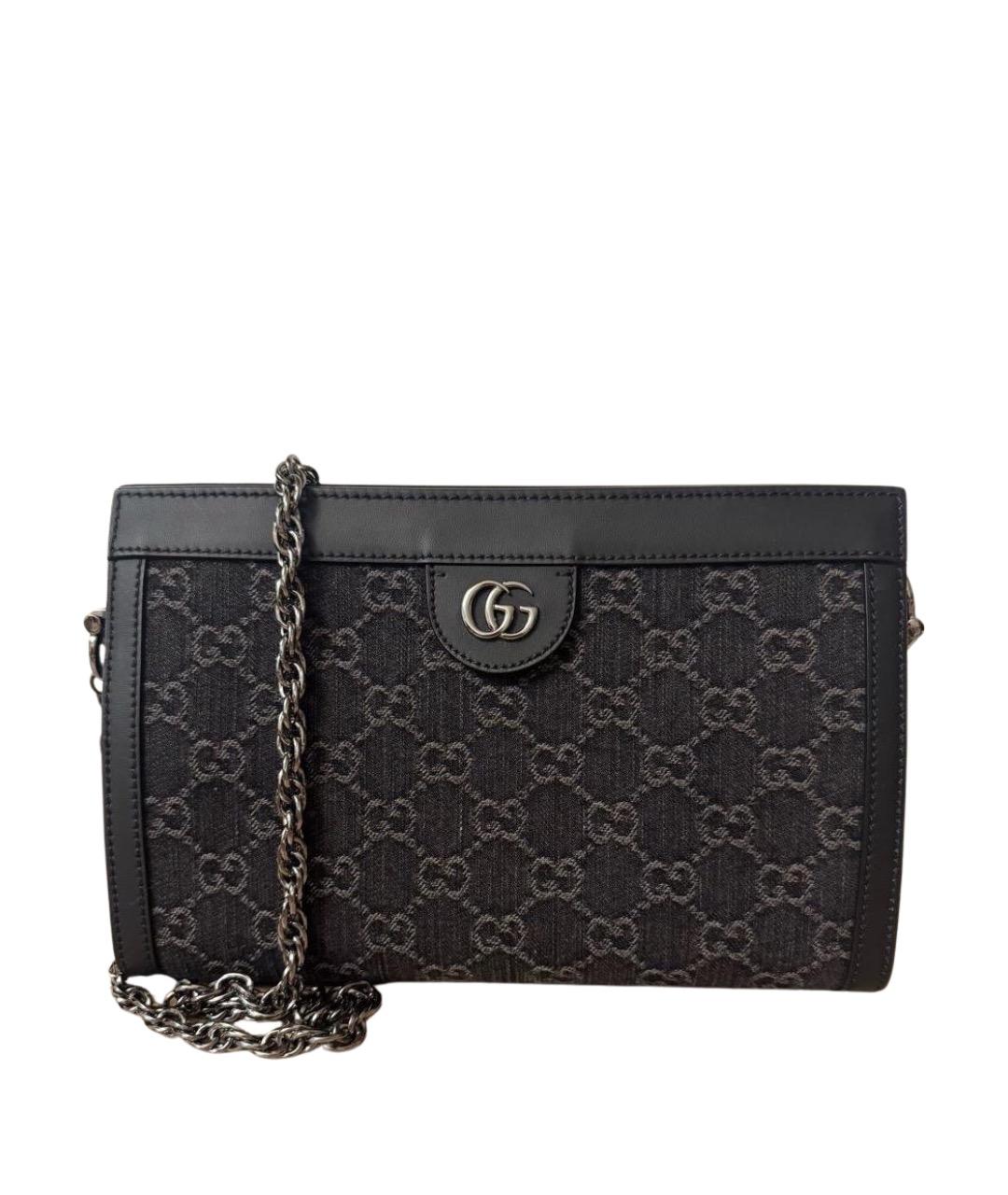 GUCCI Черная сумка через плечо, фото 1