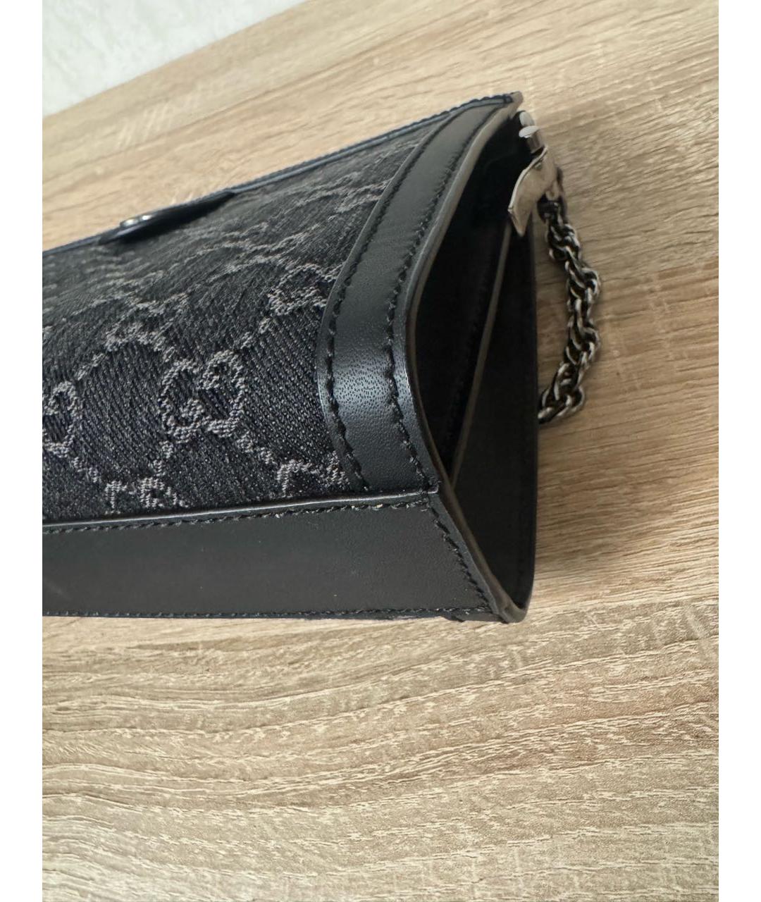 GUCCI Черная сумка через плечо, фото 4