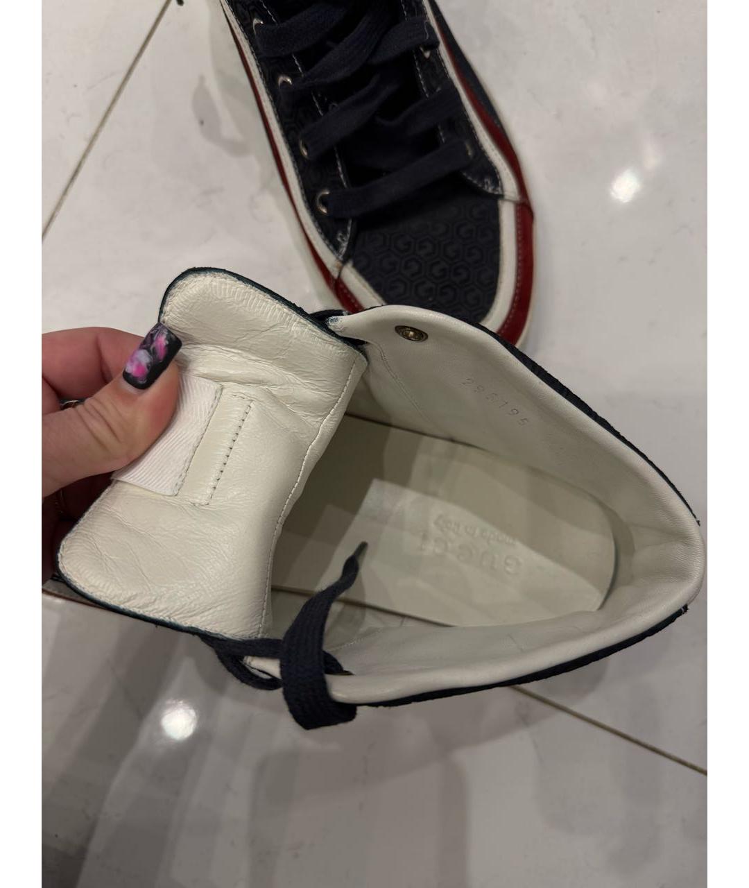 GUCCI Мульти высокие кроссовки / кеды, фото 6