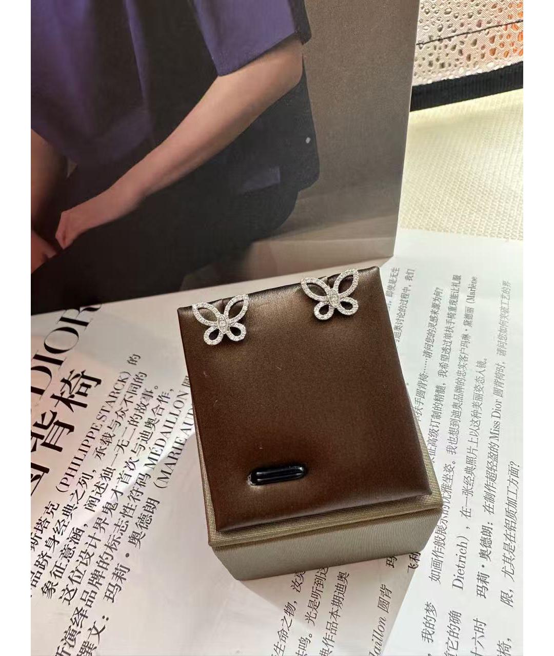 GRAFF Серебряные серьги из белого золота, фото 2