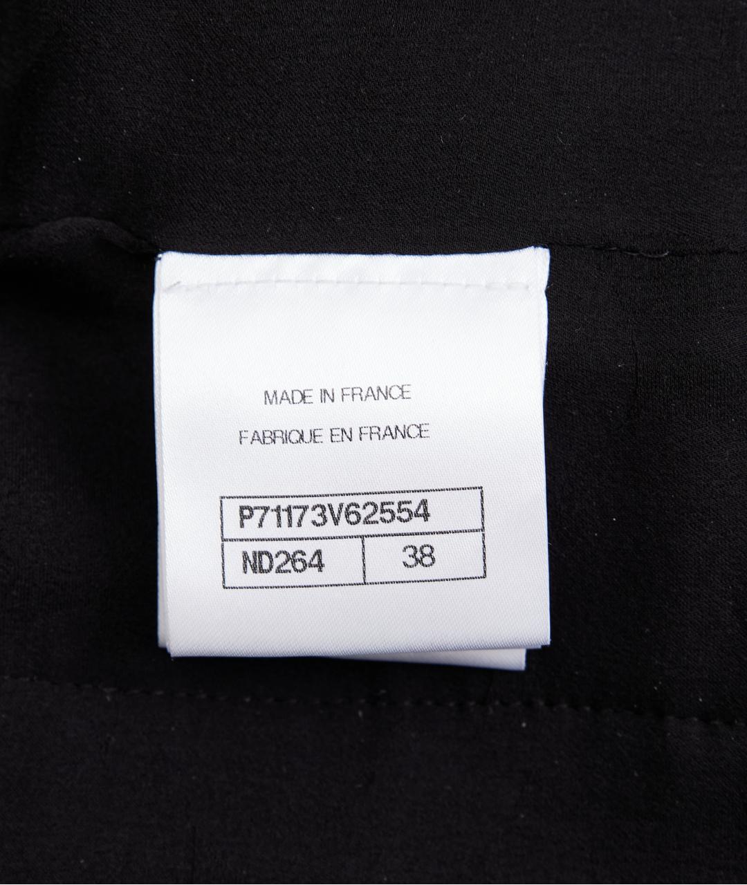 CHANEL Черный шерстяной жакет/пиджак, фото 6