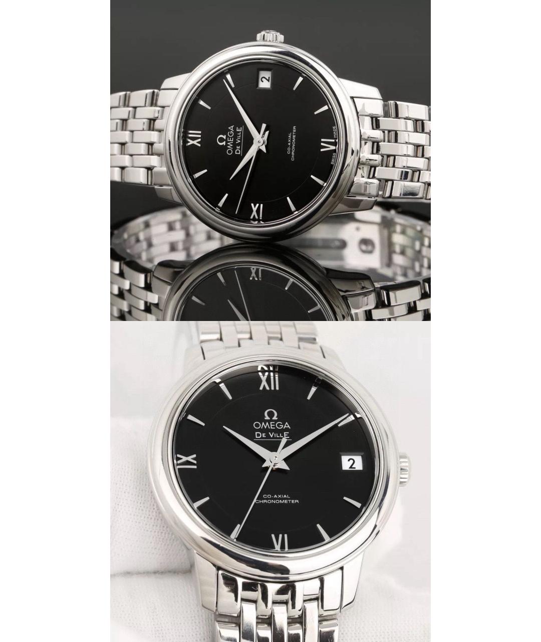 OMEGA Серебряные часы, фото 4