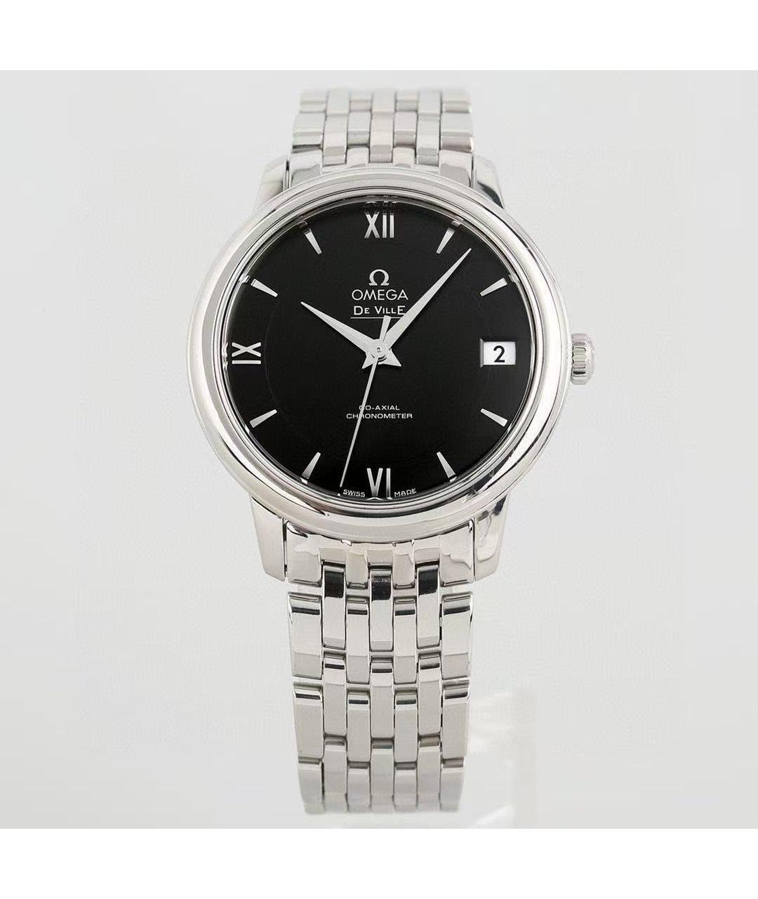 OMEGA Серебряные часы, фото 2