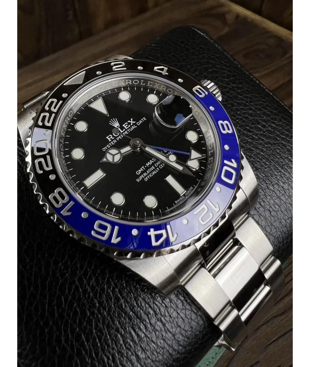 ROLEX Темно-синие часы, фото 2