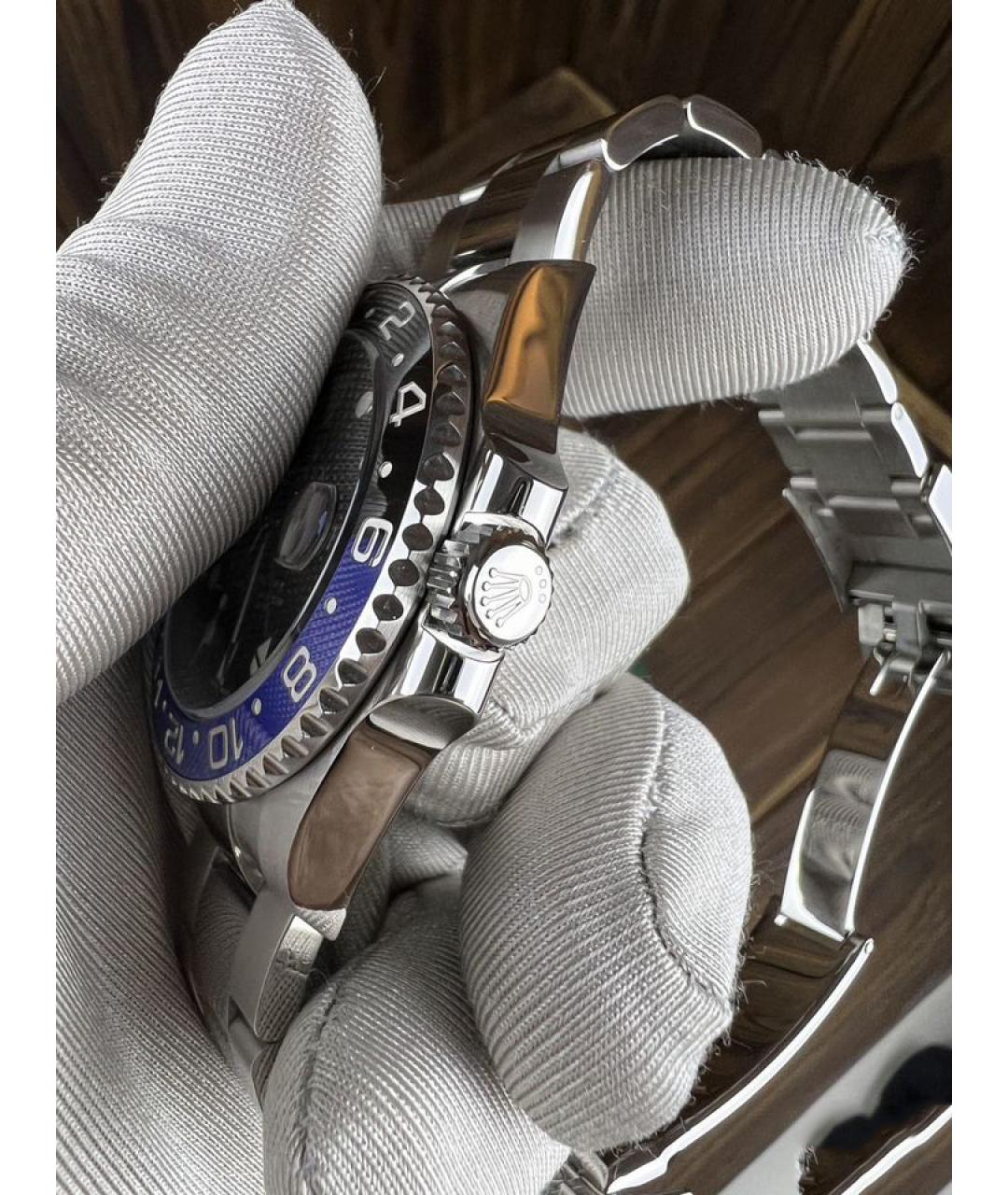 ROLEX Темно-синие часы, фото 4