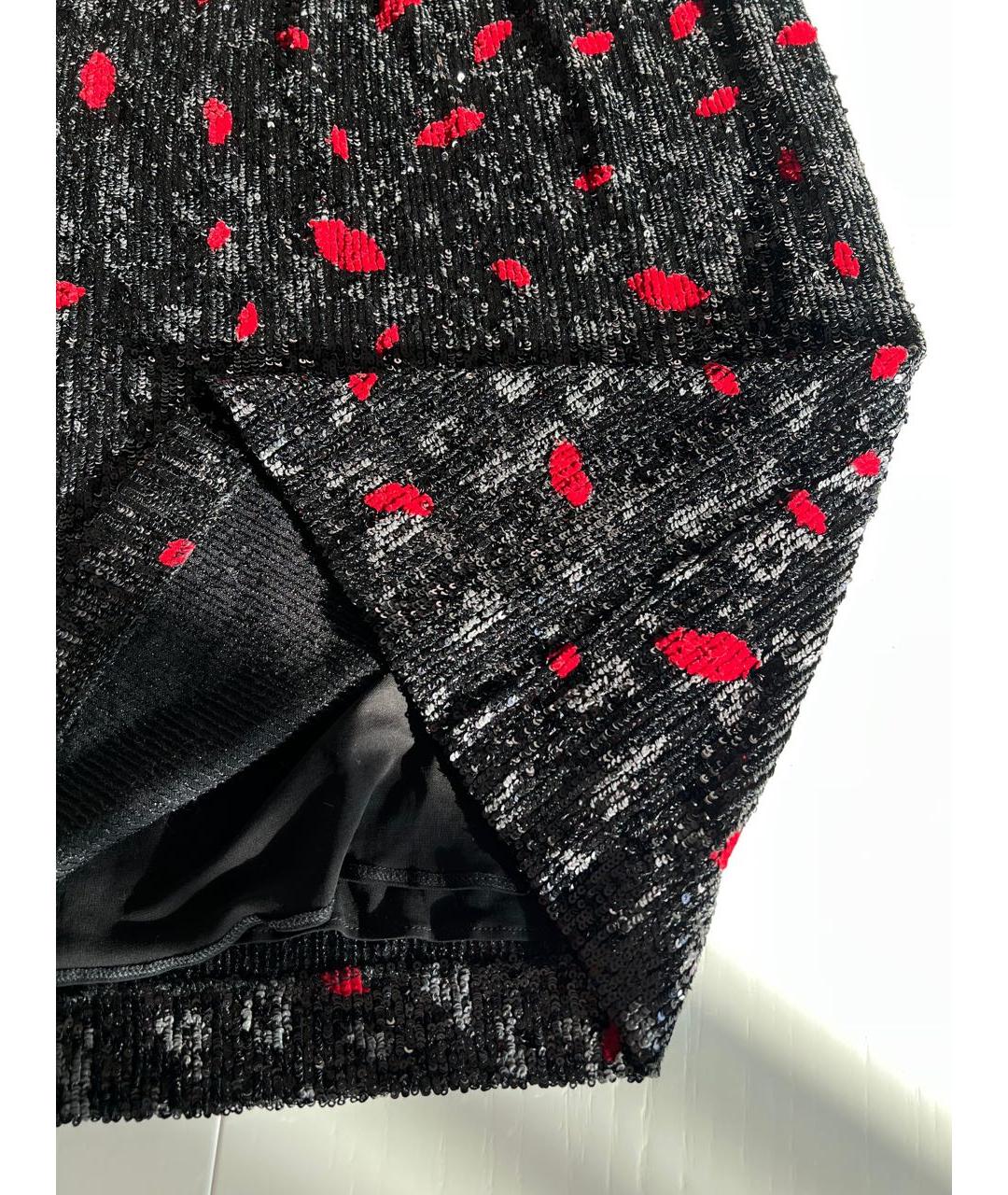 SAINT LAURENT Черное повседневное платье, фото 4