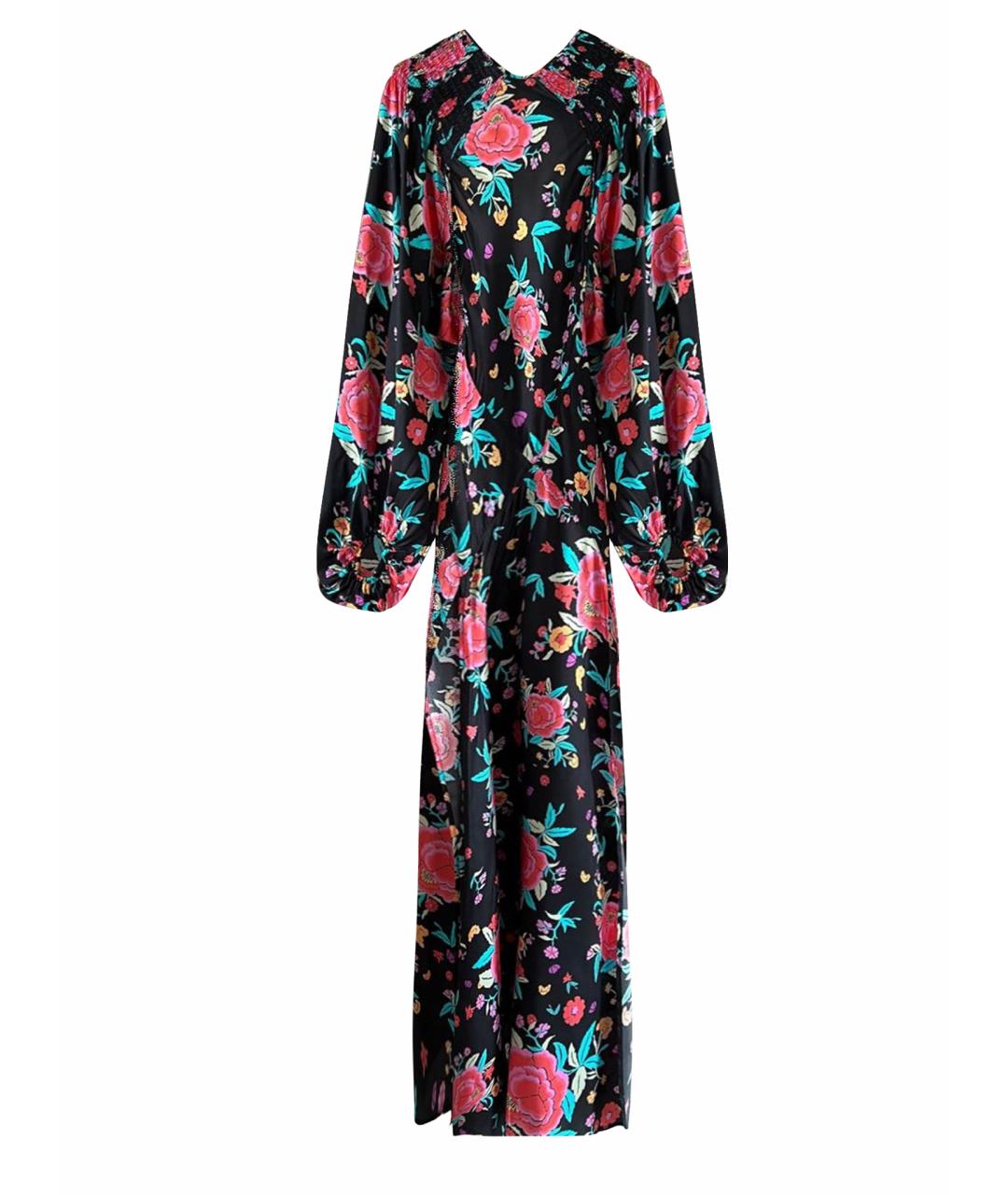 SAINT LAURENT Черное повседневное платье, фото 1