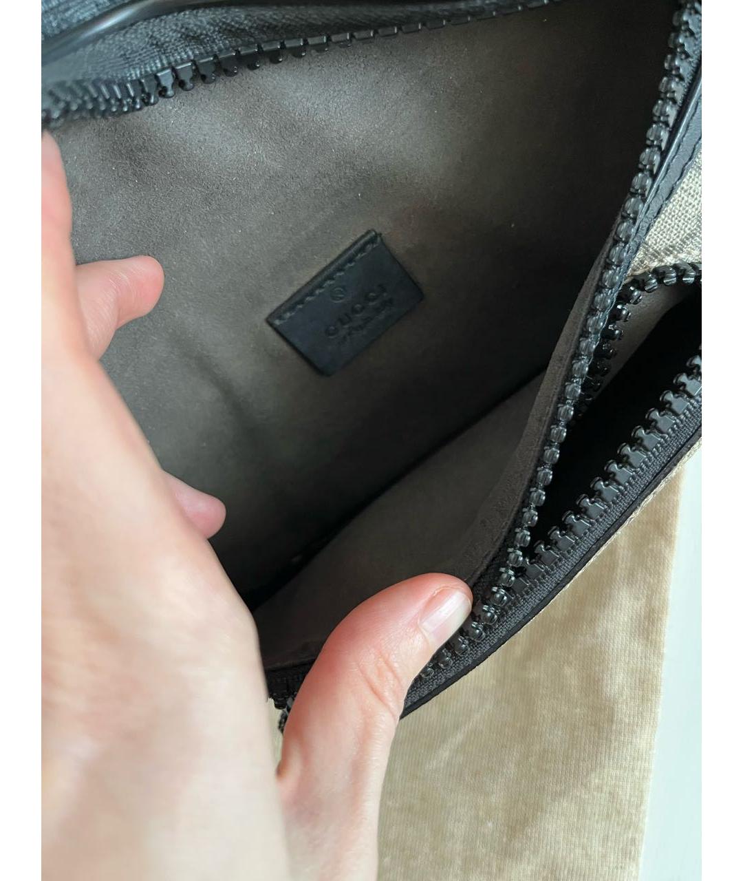 GUCCI Бежевая поясная сумка, фото 4