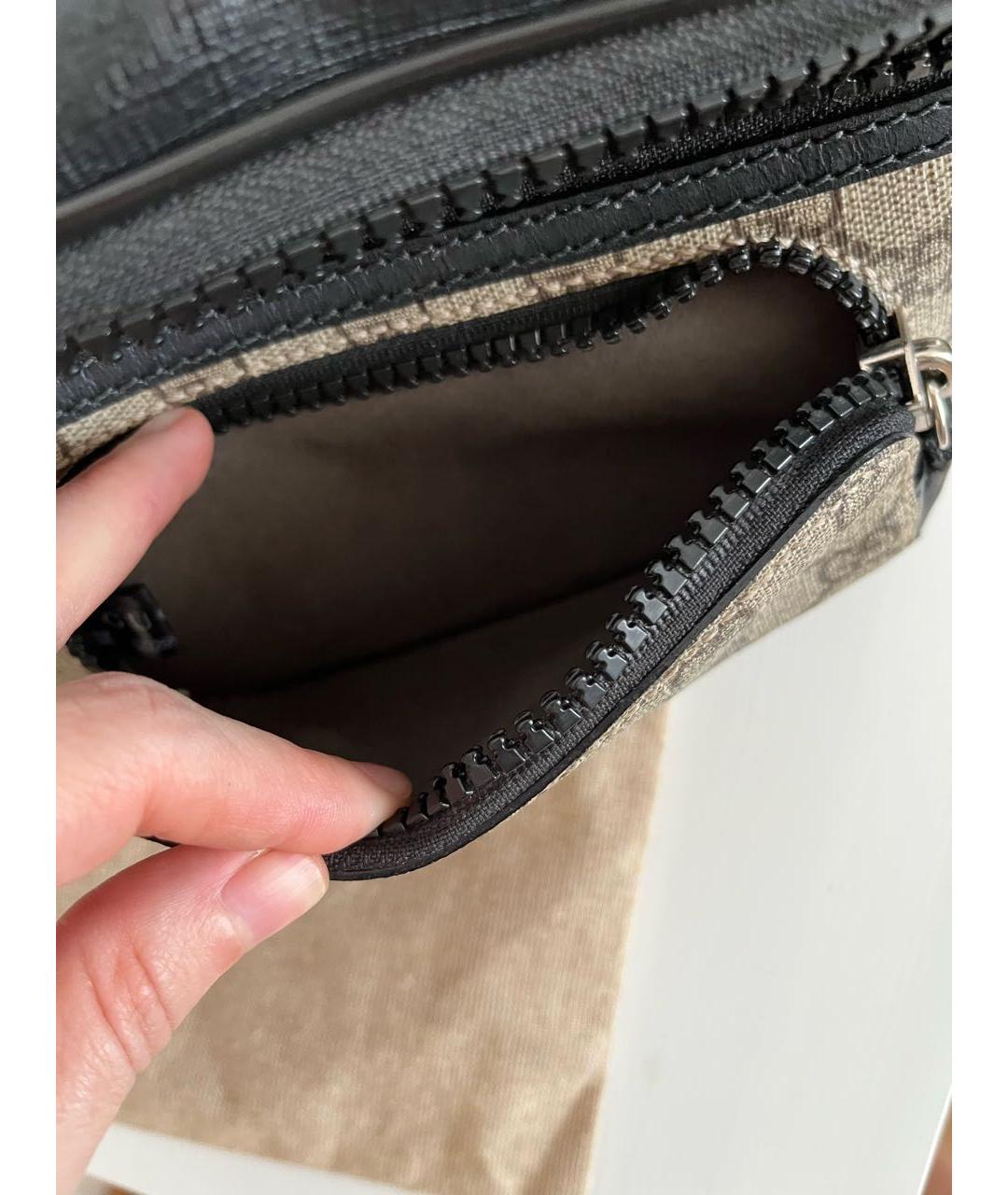 GUCCI Бежевая поясная сумка, фото 6